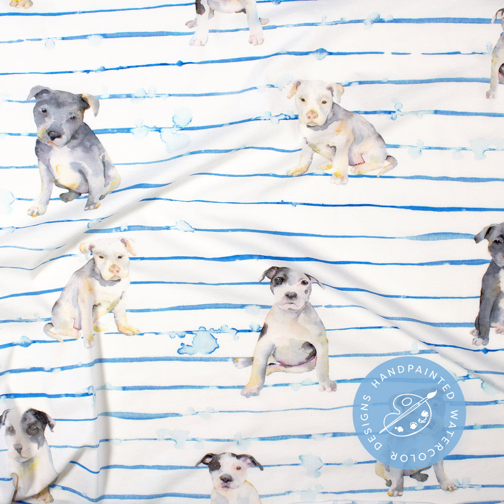 
                      
                        Pima Cotton Pit Bull Puppies Baby Blanket - Swaddle
                      
                    