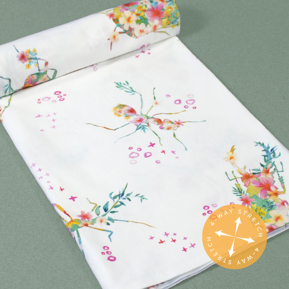 
                      
                        Pima Cotton Floral Bugs Baby Blanket - Swaddle
                      
                    