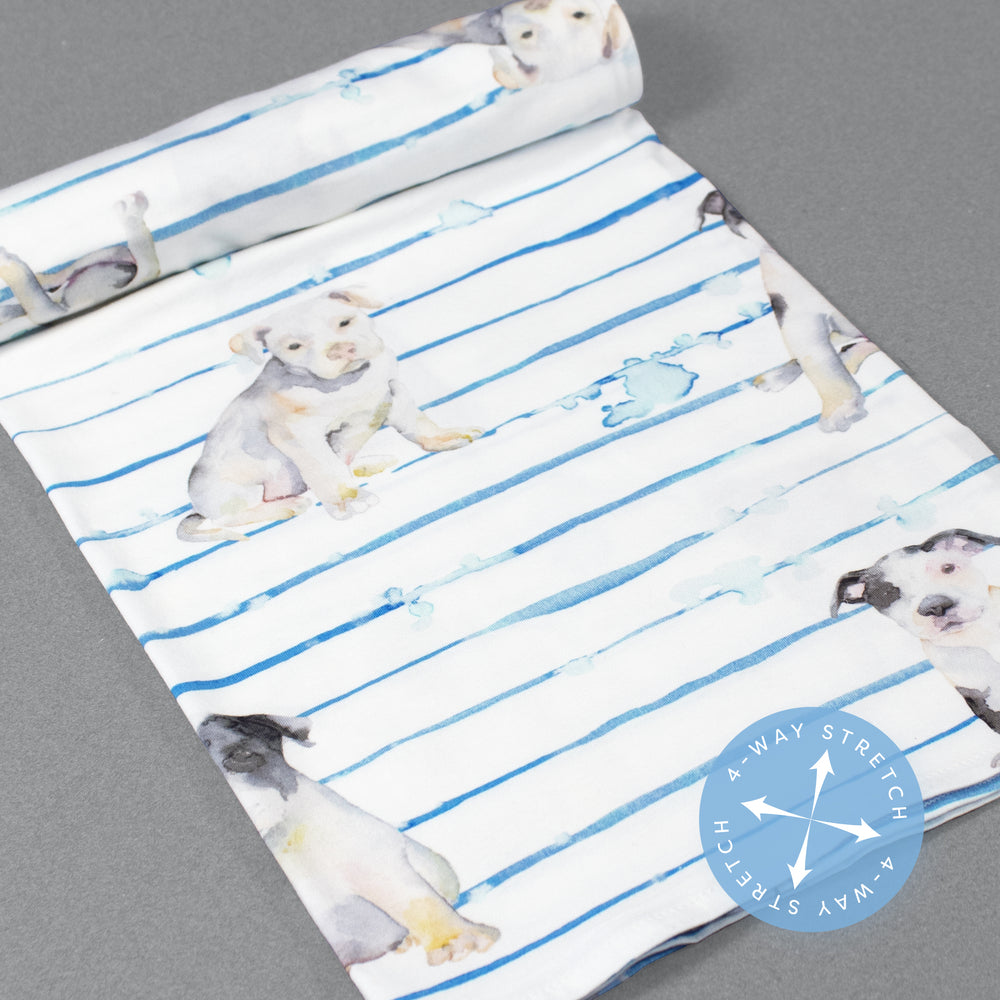 
                      
                        Pima Cotton Pit Bull Puppies Baby Blanket - Swaddle
                      
                    